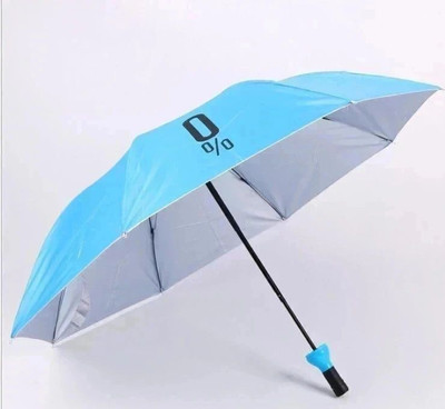 Arabs Newest Windproof Double Layer Umbrella with Bottle Cover Umbrella for UV Protection & Rain Umbrella for Men & Women Umbrella(Blue)