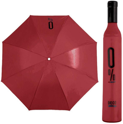 YPShoppy 0-degree Bottle shape Umbrella for Kids and Adults - Easy carry - Multicolor Umbrella(Brown)