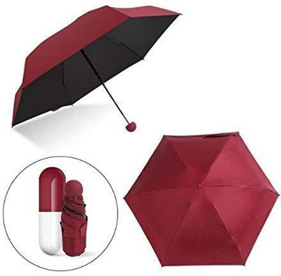 SBTs Folding Creative Capsule Case Umbrella Lightweight Waterproof AZ2 Umbrella(Multicolor)