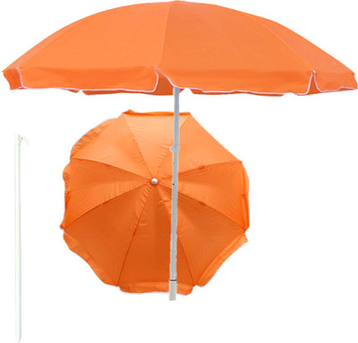 Dark Moon Durable easy setup umbrella ideal for garden or poolside Umbrella(Orange)