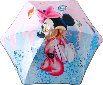 KUBER INDUSTRIES Disney Mickey Mouse Print Umbrella For Kids|Automatic Umbrella For Rain (Multi) Umbrella(Multicolor)