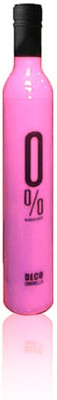 SBTs Folding Portable Bottle Umbrella Umbrella(Pink)