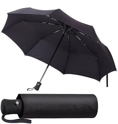 Dfasion Auto open and close umbrella to use a rain 67 Umbrella(Black)