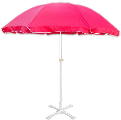Rainpopson Big Size Garden Umbrella Heavy Cloth Material Umbrella(Pink)