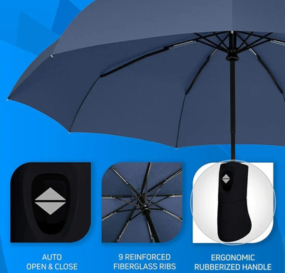 MORZI rainbow umbrella7 Umbrella(Multicolor)