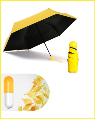 SBTs Ultra Light Mini Folding Compact Pocket Umbrella with Lovely Capsule Umbrella-0B Umbrella(Multicolor)