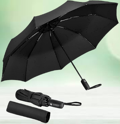 keskriva 3 Fold with Auto Open and Close Umbrella__22 Umbrella(Black)
