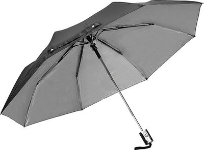 BTfash Black Guard Auto open Close Button Portable Umbrella Umbrella(Black)