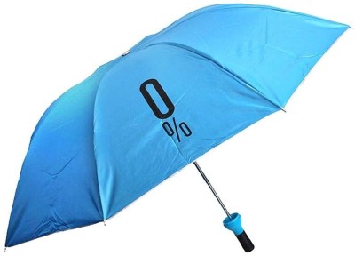 SBTs Ultra Umbrella Double Layer Folding Portable Umbrellas with Bottle Cover Umbrella(Blue)