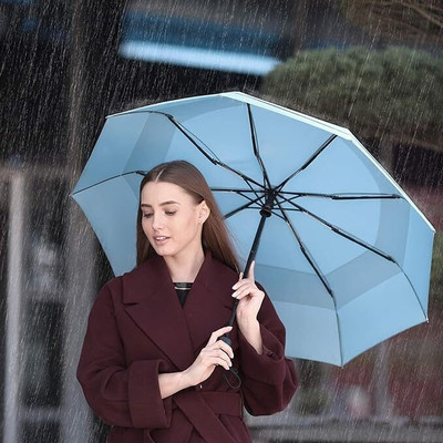 BRIZINGER Auto Open/Close Button and Perfect Car Umbrella for Men & Women Umbrella(Multicolor)