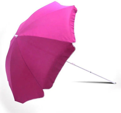 GREEN BIRD Premium Garden Umbrella Waterproof 7ft Hanging Balcony Quick Open UV Umbrella(Pink)