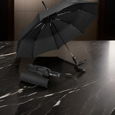 keskriva 3 Fold with Auto Open and Close Umbrella__44 Umbrella(Black)