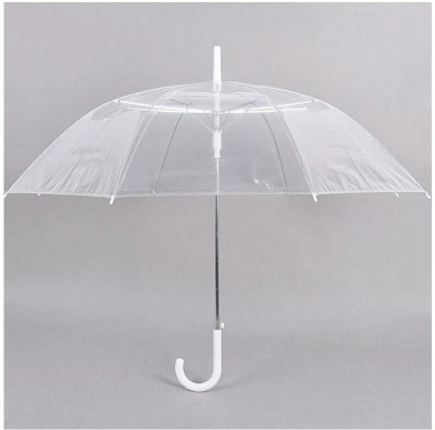 Ayaavaj Clear Transparent, Durable Wind-Resistant Umbrella Umbrella(Transparent)