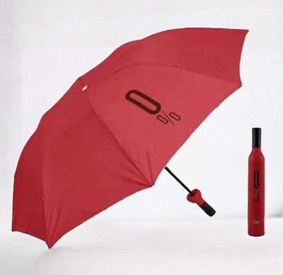 Raj Gifts Bottle unique design Unisex multicolor umbrella_HD100 Umbrella(Maroon)