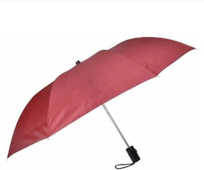 hotway 2 fold auto open umbrella 21 inch Umbrella(Maroon)