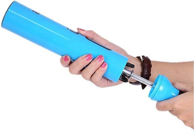 Neelmohi Newest fashion Windproof Double Layer Umbrella with Bottle Cover Umbrella Umbrella(Blue)