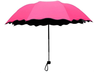 Radheraj 3 Fold Pattern Change Magic Umbrella May Slightly Differ Umbrella(Multi Color) Umbrella(Pink)