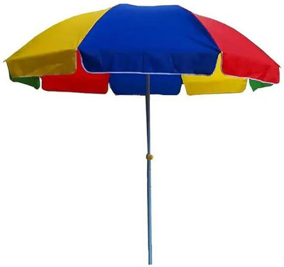 GREEN BIRD Garden Umbrella Aluminium Frame 7ft Cantilever Portable UV Protection Umbrella(Multicolor)