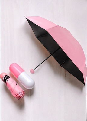 Balaji Retails CapsulumbrellaHIT-CUH049 Umbrella(Pink)