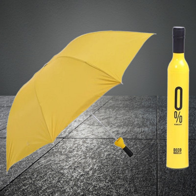 SHREESHAYAMTRADER Bottle Shape Mini Compact Foldable Umbrella Bottle19 Umbrella(Multicolor)