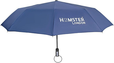 hamster london Automatic Umbrella with UV Coating (Blue, Auto-Open & Close Function) Umbrella(Blue)