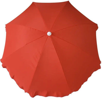 Rainpopson All-Weather Garden Umbrella for Rain & Sun Umbrella(Red)