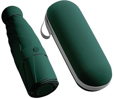 MX TAB Mini Folding Windproof & Compact UV Umbrella Umbrella(Green)