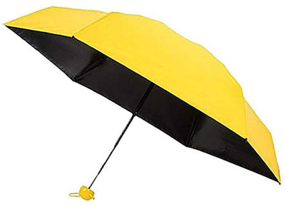 Xydrozen ® CIU-86 Capsule Umbrella with Cute Capsule Case Umbrella(Yellow)