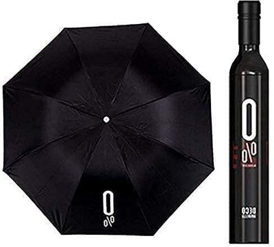 SBTs 1PC Bottle Umbrella | Folding Portable Umbrella | Man, Woman & Child Umbrella(Black)