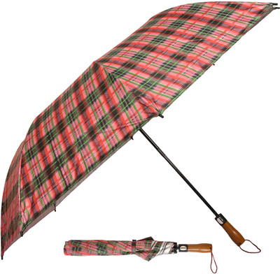 Flipkart SmartBuy 2 Fold Printed Rain Sun & UV Rays Protective Double Coated Manual Open Umbrella(Multicolor)