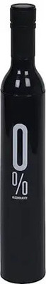 Nexmart Windproof Bottle Umbrella Compact Foldable Double Layer UV Protection Umbrella Umbrella(Black)