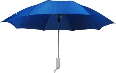 SujArta Umbrella, Premium 35 Inch Wide When Open, 2 Fold, Auto Umbrella(Blue)