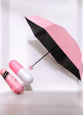 Balaji Retails CapsulumbrellaHIT-CUH086 Umbrella(Pink)