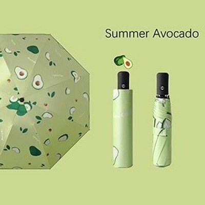 INFISPACE Umbrella For 23 Inch Large Size 3-Fold Umbrella,Avocado ColorFor Sun & Rain Umbrella(Yellow)