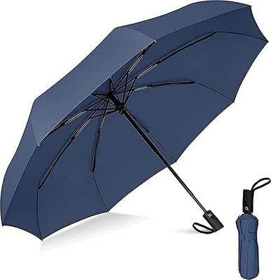 anjaneya enterprise The Original Portable Auto Travel Umbrella - Umbrellas for Rain Windproof Umbrella(Blue)