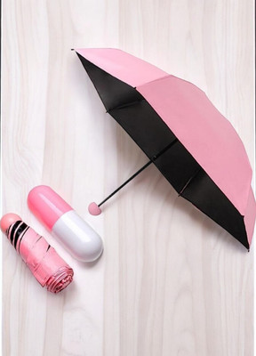 Balaji Retails CapsulumbrellaHIT-CUH037 Umbrella(Pink)