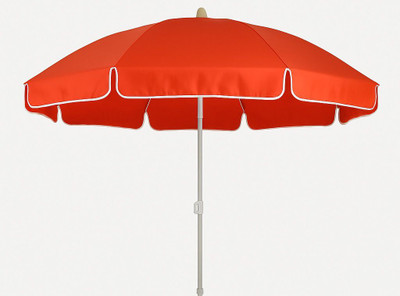 GREEN BIRD Stylish Garden Umbrella Durable Fabric 7ft Hanging Waterproof UV Umbrella(Red)