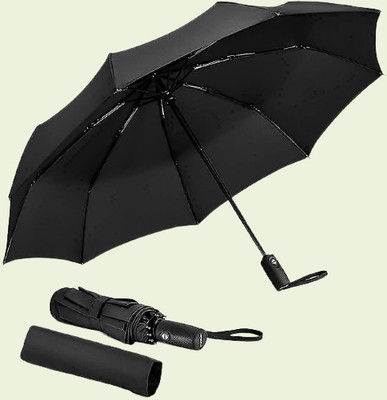 keskriva 3 Fold with Auto Open and Close Umbrella__40 Umbrella(Black)