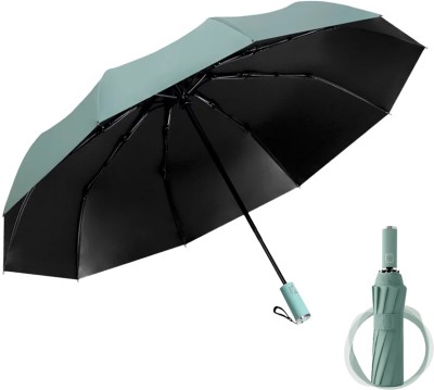 SKYTONE Umbrella for Men and Women– 3 Fold with Auto Open and Close 41 Inch Large Umbrella(Green)