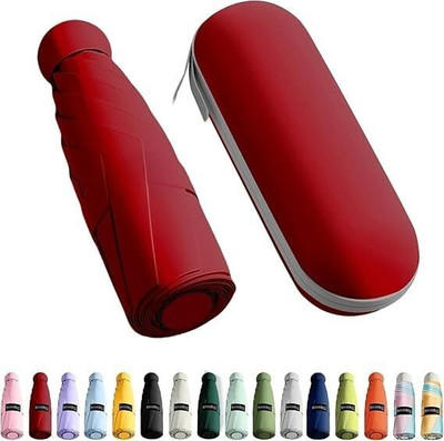MX TAB umbrella for women,Travel Umbrella - Mini Folding Compact with Case Umbrella(Maroon)