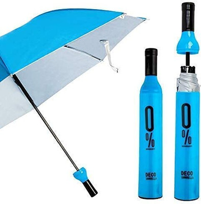 MantraExport Double Layer Multicolor Umbrella | Umbrella with Bottle Cover Umbrella(Multicolor)