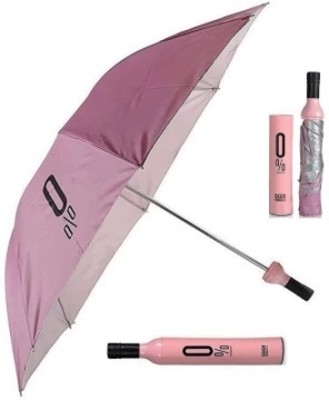 Priashi Single Fold Wine Bottle Umbrella Umbrella(Pink)