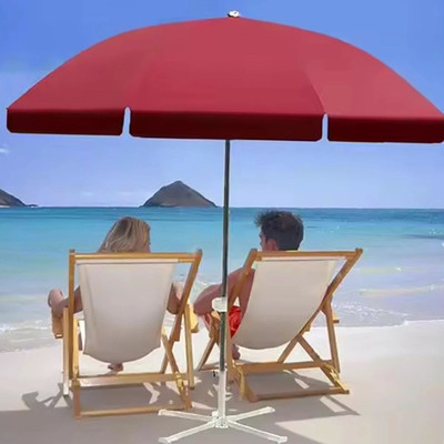 Rainpopson Trendy Garden Umbrella Ideal for Summer Umbrella(Maroon)