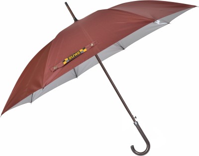 EUME Forlin Auto Open 23 Inch 1Fold Umbrella(Brown)