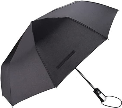 KDG TREADS AUTO OPEN CLOSE UMBRELLA Umbrella(Black)