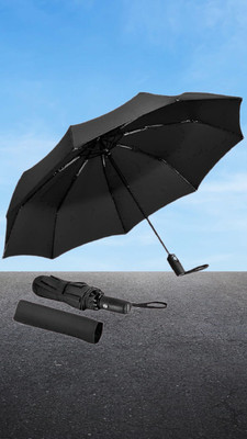 keskriva 3 Fold with Auto Open and Close Umbrella__35 Umbrella(Black)