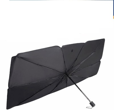 zvonko Foldable Sun and Heat Window Protection Car Sun Set Umbrella (Pack of 1) Umbrella(Multicolor)