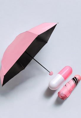 Balaji Retails CapsulumbrellaHIT-CUH128 Umbrella(Pink)