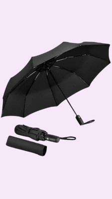 keskriva 3 Fold with Auto Open and Close Umbrella__64 Umbrella(Black)