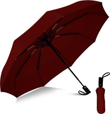onpoint 3 Fold Umbrella For Rain & Sunlight| Auto Open & Close, Waterproof, Windproof Umbrella(Multicolor)